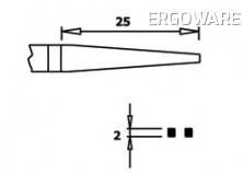 Úchopové kleště PN 5006, ploché